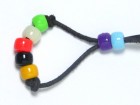 Salvation Bracelet 29 Red Crayon Lime Dark Chocolate Leather